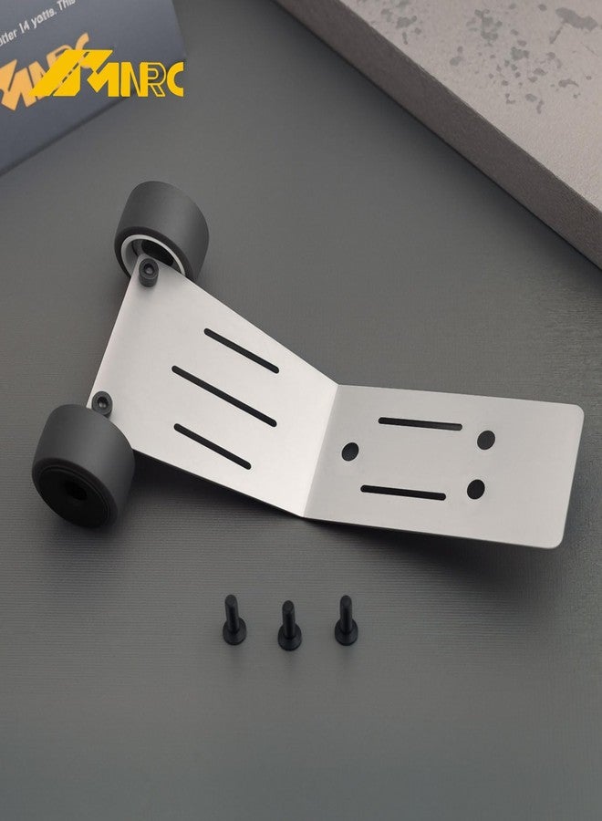 NMNRC 45# Steel Wheelie Bar for 1/16 Mini Maxx Minimaxx 4WD RTR RC Car Upgrades Part Black - Image 4